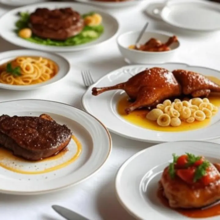 Wykwintne dania główne serwowane w NightVenueHotel