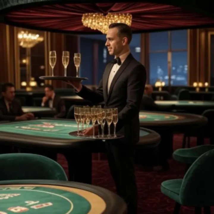 Strefa VIP w kasynie NightVenueHotel